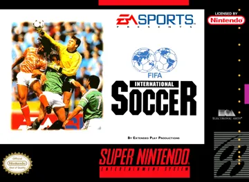 FIFA International Soccer (USA) box cover front